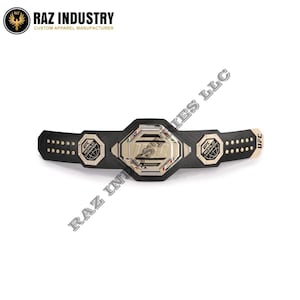 UFC Legacy Championship Title (2 layer) belt Replica Title Belt Adult 2MM Brass Plate