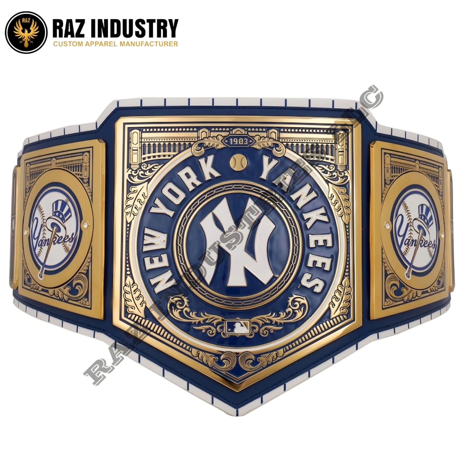 Ny Yankees Belt - Etsy