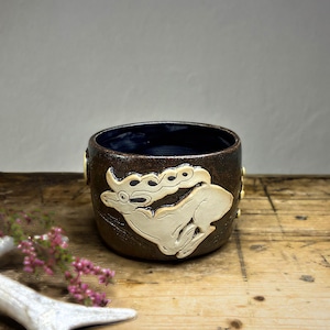 Viking Deer Cup – Handmade Ceramic Norse Mug | Nordic Mythology Pottery | Pagan Gift