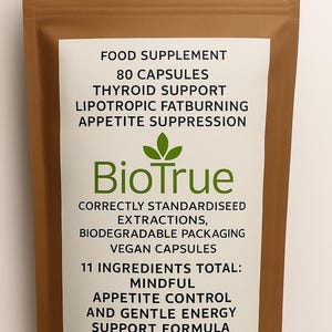 Veganes Ergänzungsmittel zur Unterstützung der Schilddrüsenfunktion: Kelp, pflanzliche Abnehmkapseln