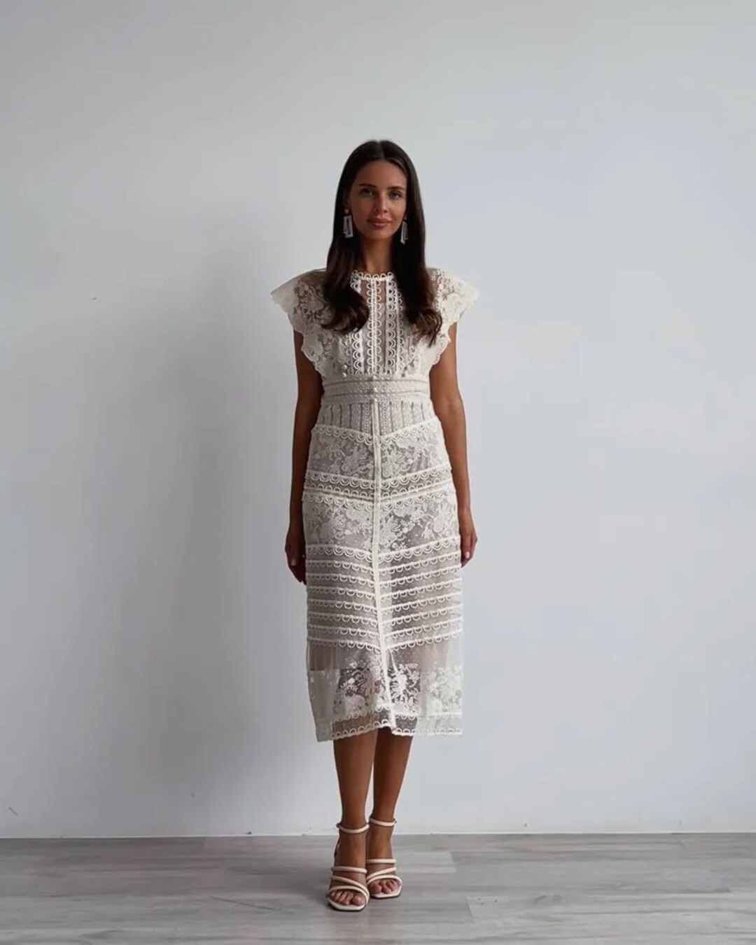 varley scott scoop neck midi dress Scott Scoop Neck Midi Dress
