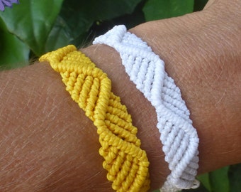 Macrame Bracelet Tutorial - Shanti Bracelet Micro macrame jewelty pattern - Friendship adjustable Bracelet