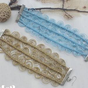 Manchet macramé armband tutorial - Flow armband micro macramé sieradenpatroon - vriendschap verstelbare armbanden Bangle manchetarmband macramé