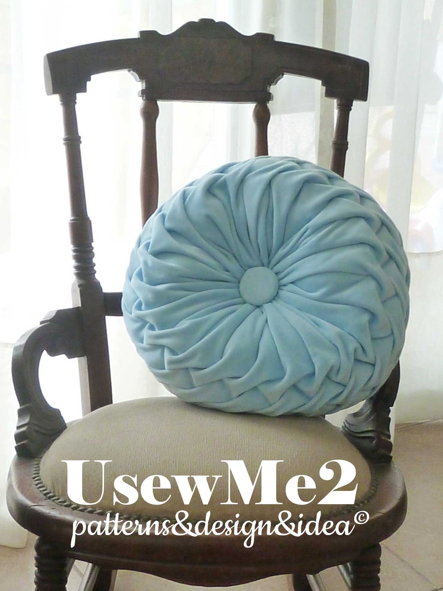 Smock Pillow Sewing Pattern PDF decorative sewing smocked Etsy