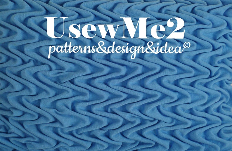 Smocked Pillow Sew Pattern Waves rectangle hand sew cushion PHOTO tutorial Canadian smocking decorative sew quilted pillow smocked pattern image 2