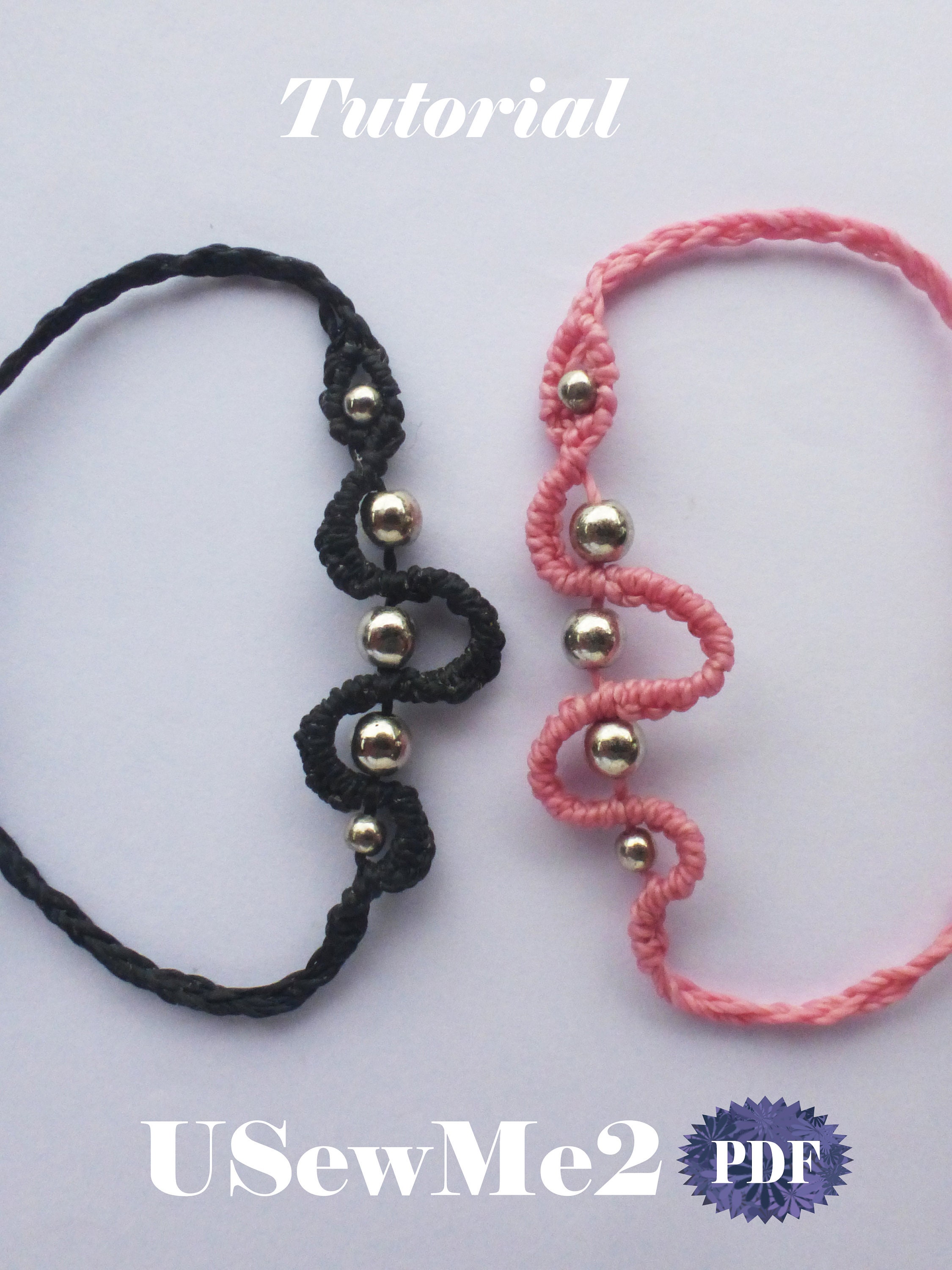 Macrame Bracelet Tutorial Snake Bracelet Micro Macrame Jewelty