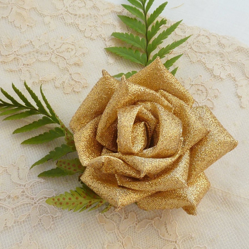 Fabric flowers pattern & ribbon flower tutorial True Love Etsy