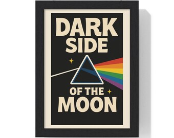 Retro ZX Sinclair Spectrum Computer 48k / Pink Floyd Dark Side of