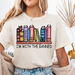 Banned Books T-Shirt: Librarian Reading Shirt