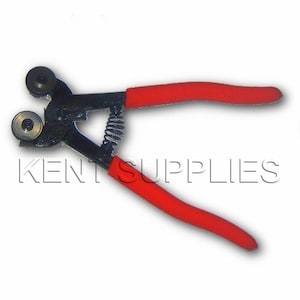 GLS-264, Glass and Mosaic Carbide Wheeled Nipper Pliers