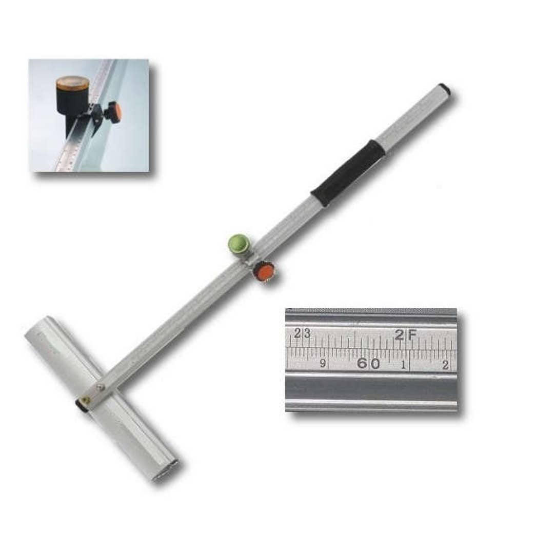 60cm Oil Tile/Glass Cutter T-type Oil Feed Speed Sheet Glass Cutting Tools  Alu