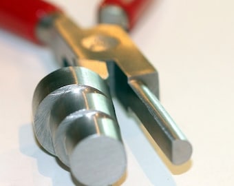 BIJ-690, KENT Wire and Ring Looping Pliers With 3 Multi-sized Large Steps Jaw