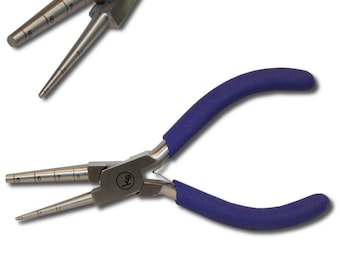 BIJ-793, Pliers with Round Jaws For Making Precision Round Loops