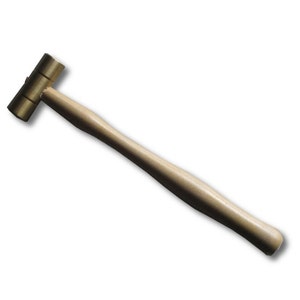 BIJ-758, KENT Jeweler Lightweight Brass Hammer