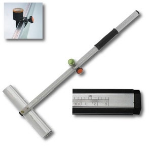 Glass Tile Cutter 60cm T-Shaped Push Strip Tool for Cutting Glass Strips