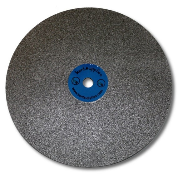 Grit 120 Diamond coated 12" inch Flat Lap wheel Lapidary lapping polishing disc 