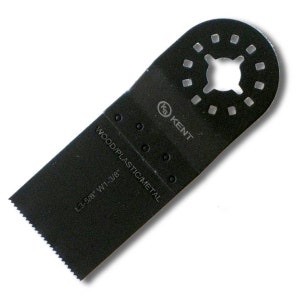 STR-157, 10 KENT 1-3/8" Oscillating Multi Tool End-Cut Blade For Hard: Wood Metal Plastics