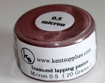BIJ-661, KENT Grit 0.5 micron Diamond Polishing Paste Lapping Compound in 20 grams Container
