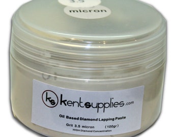 BIJ-576-3.5, 100gr KENT Grit 3.5 micon Oil Based Lapping Paste with 34% High Diamond Concentration