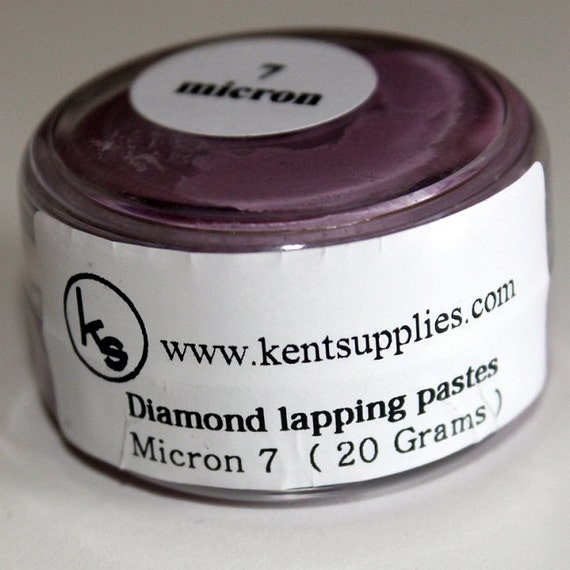 BIJ-667, KENT Grit 7 Microns Diamond Polishing Paste Lapping Compound in 20  Grams Container 