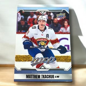 Matthew Tkachuk - Panthers de la Floride - Carte de hockey MVP embellie