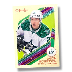 Jason Robertson Retro Hockey Card - Dallas Stars
