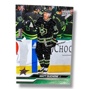 Matt Duchene - Dallas Stars - Embellished Hockey Card - Blackout Jersey