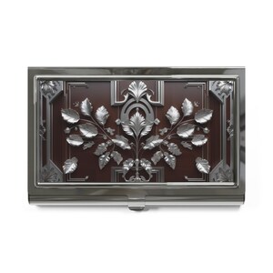 Elegante porta biglietti da visita, regalo professionale, accessorio per ufficio - organizer da scrivania, regalo aziendale, decorazione per scrivania direzionale, scrivania da lavoro