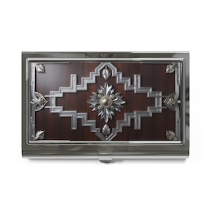 Elegante porta biglietti da visita, porta biglietti da visita professionale, regalo per dirigenti, organizer da scrivania, accessori aziendali