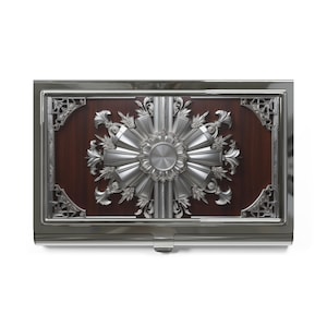 Eleganter Visitenkartenhalter - Stilvolles Metallgehäuse für Netzwerkarbeit, professionelle Geschenke, Desktop-Accessoire, Organisator für Exekutive