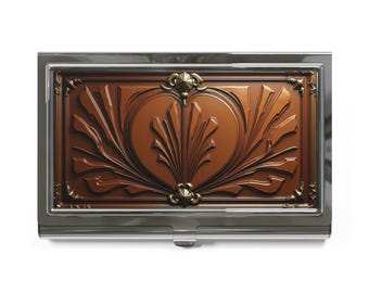 Business Card Holder, Stylish Office Accessory, Gifts for Professionals. Elegant Design, Classy Present for Businessmen, Office Desk