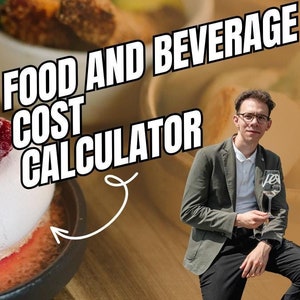 Food and Beverage Cost Excel - Food Cost Calculator voor restaurants | Kosten beheersen en winstmarge verhogen
