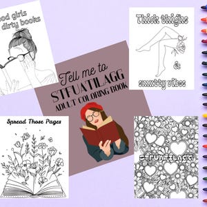 Color Me Naughty: A Smutty Adult Coloring Book