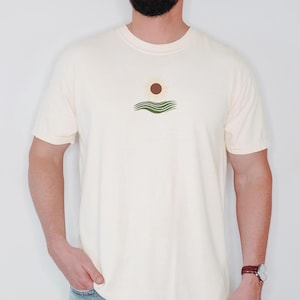 Comfort Colors® simple sun tshirt, Unisex sun T-shirt, Minimalist sun shirt, Sun shirt, Summer sun tee, Unisex graphic tshirt