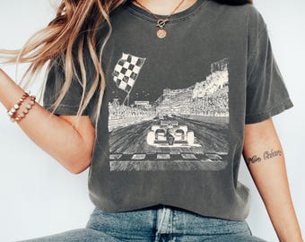 Retro Formula 1 Racing Tee, Comfort Colors F1 Shirt, Vintage racecar tshirt