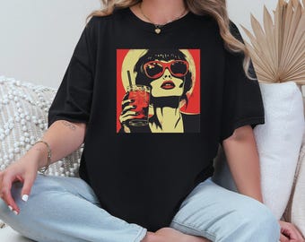 Comfort Colors Retro Pop Art T-shirt, Vintage Comic Style