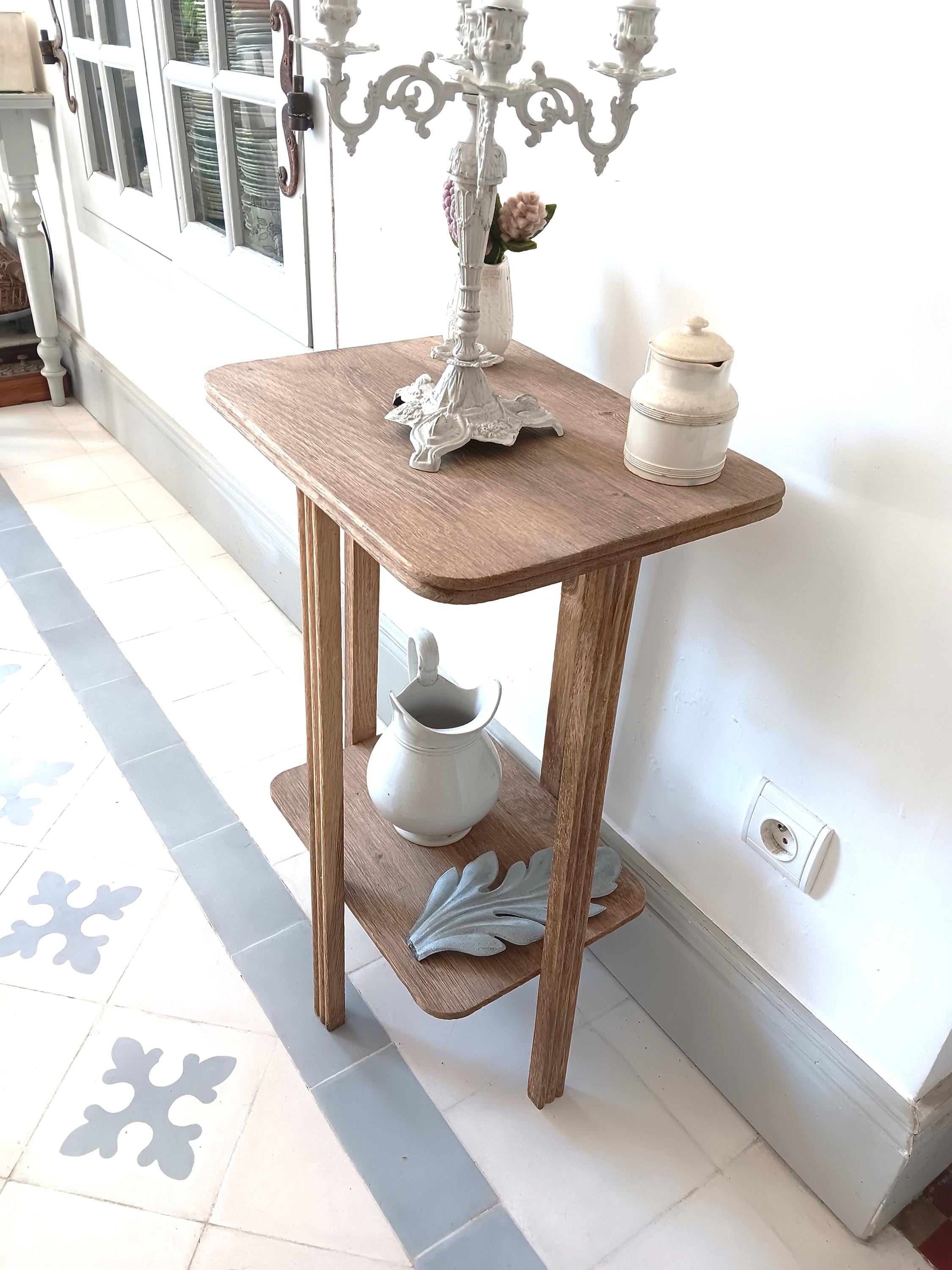 SELLETTE EN BOIS DANS LE GOUT DU XVIIE CHENE TROIS PIEDS BELLE PATINE L1883 62434