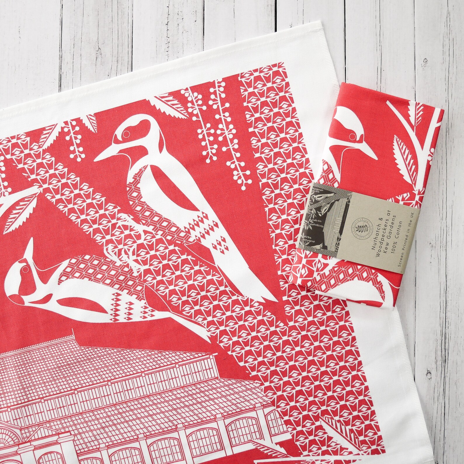 2 X Screen Printed Tea Towel Wall Art Hanger Offer Etsy UK