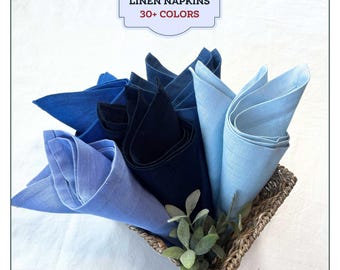 Dining linen napkins set of 4 8 12 Cloth wedding napkins bulk, Dinner table linen