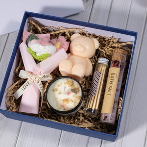 Luxe Birthday Gift Box for Men, Unique Coffee Gift for Him, Men&#39;s Care Package, Self Care Gift Basket For Boyfriend, Dad, Husband, Coworker
