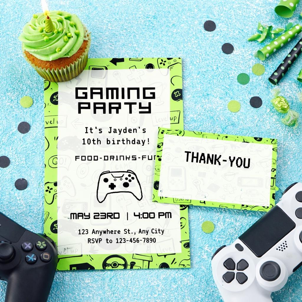 Nintendo Switch Thank You Card - Etsy Nintendo Switch Thank You Card - Etsy