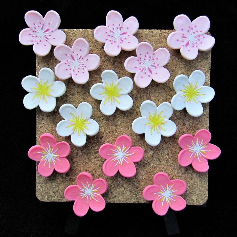 Cherry Blossom Bulletin Board - Etsy