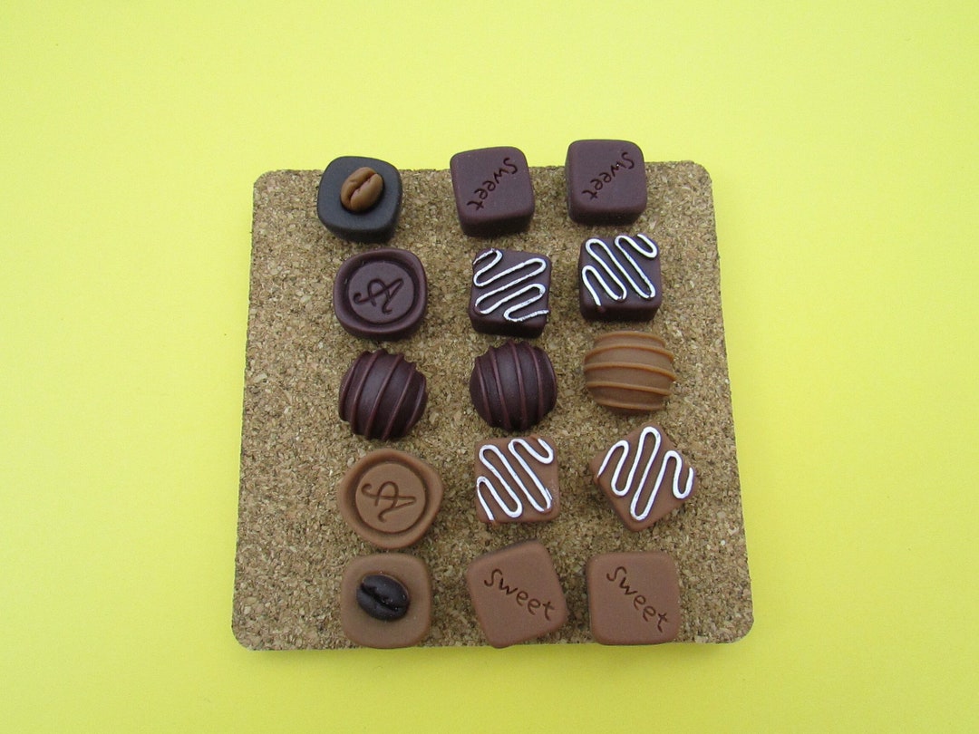15 Chocolate Candy Push Pins for Chocolate Lover Gift - Etsy