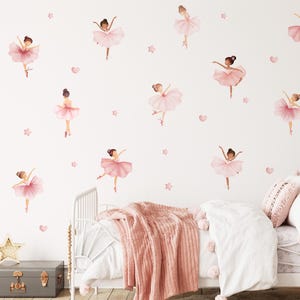 Stickers Muraux Enfants Fille Stickers Muraux Pour Chambre D'enfant, Décoration Safari Pour Chambre Stickers Muraux Fille