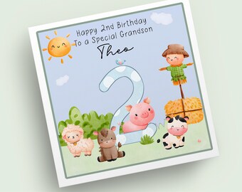 Biglietto D'Auguri Second Ave - Per Nipote Con Tema Calcio - 210x148 Mm - Carta Di Lino Premium