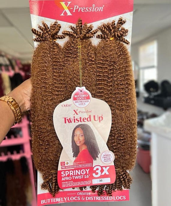 Xpression 3x {4packs}pre-fluffed Crochet Hair 52