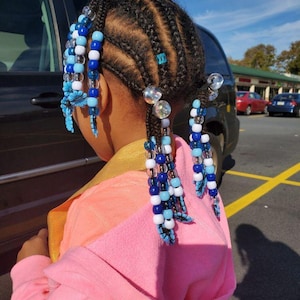 Haarkralen. ZACHTER, LICHTER, NIET-giftig, minder lawaaierige haarkralen voor kinderen, kralen, haaraccessoires.