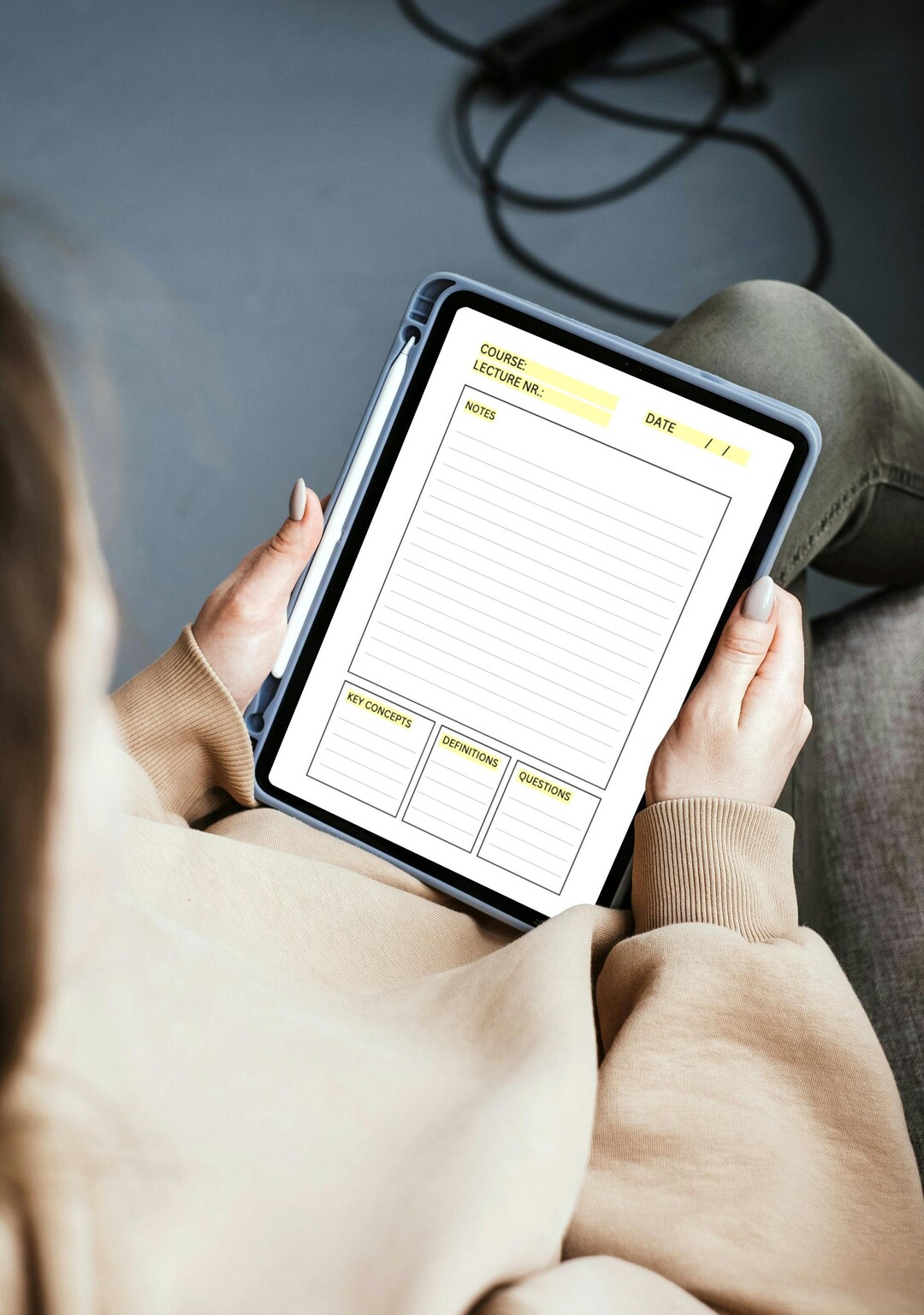 Sunray. Digital Lecture Note Templates. Printable & Tablet-friendly ...