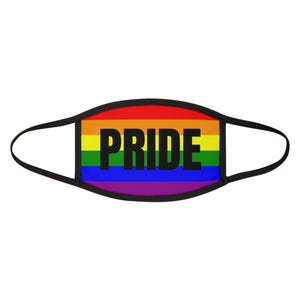 Pride Rainbow Face Mask, LGBTQ+ Mask, Colorful Fabric Mask, Pride Month Accessory, Festival Face Cover