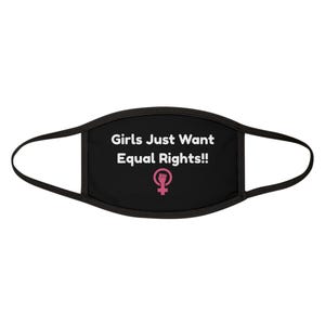 Masque facial, Masque facial féministe, Masque pour les droits des femmes, Couvre-visage pour l&#39;égalité, Cadeau activiste, Cadeau féministe